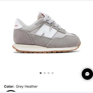 Toddler New Balance Gray Sneakers Sz 6